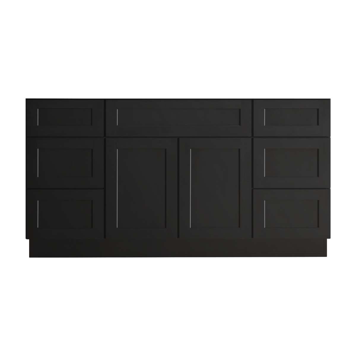 Midnight Black Shaker Bathroom Vanities
