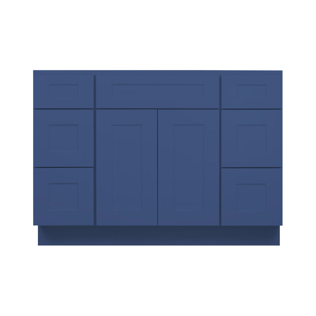 Marine Blue Shaker Bathroom Vanities