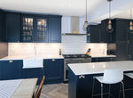 Marine Blue Shaker Kitchen Cabinets - Marine Blue Shaker Cabinets