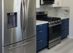 Marine Blue Shaker Kitchen Cabinets - Marine Blue Shaker Cabinets