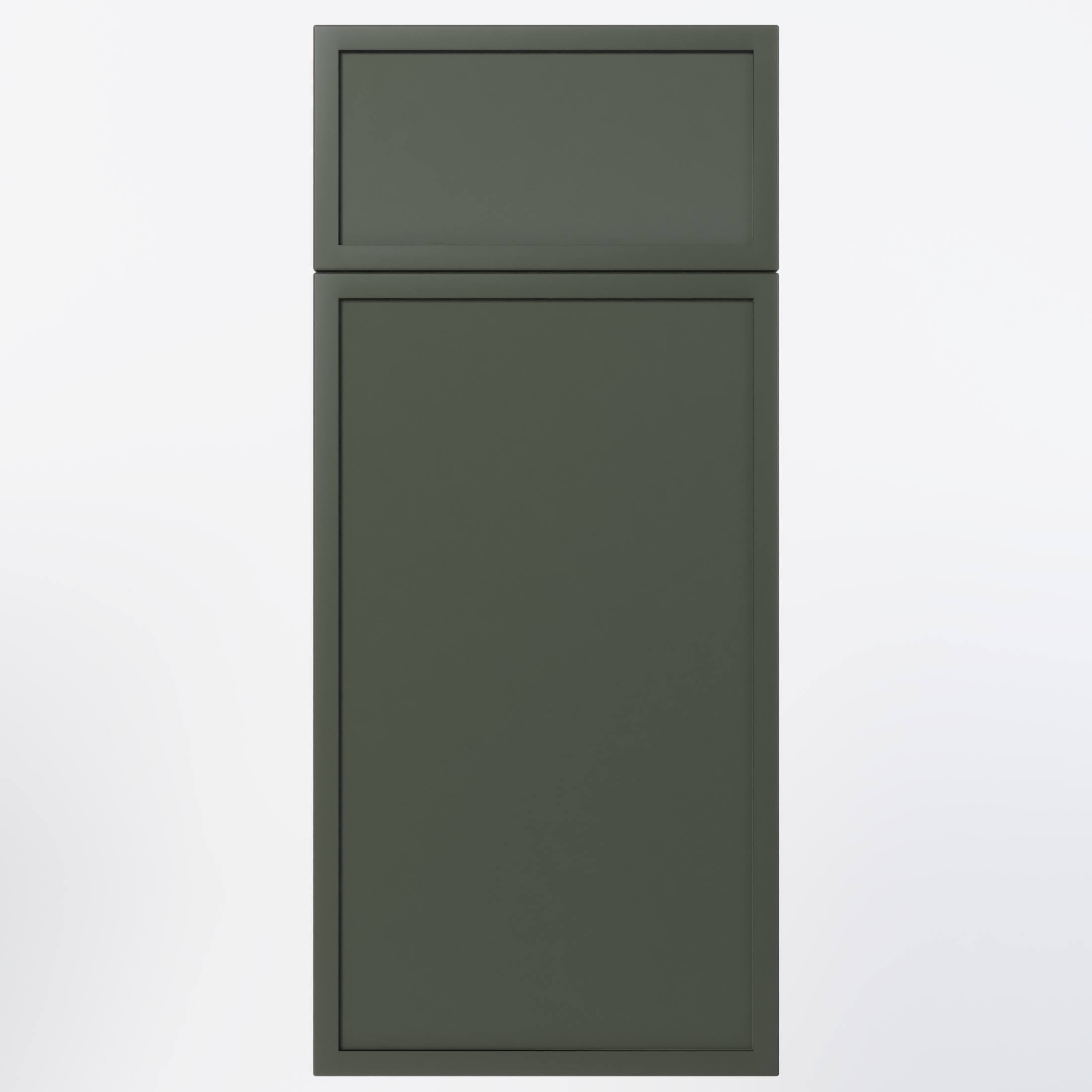 Slim Shaker Aberdeen Green Kitchen Cabinets - Slim Shaker Aberdeen Green Cabinets
