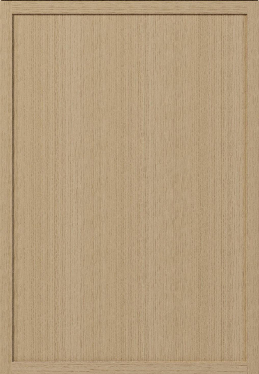 Slim Shaker White Oak Sample Door