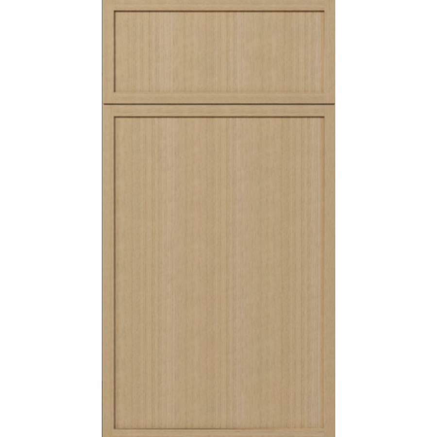 Slim Shaker White Oak Sample Door