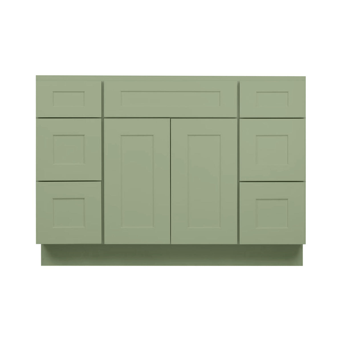 Sage Green Shaker Bathroom Vanities