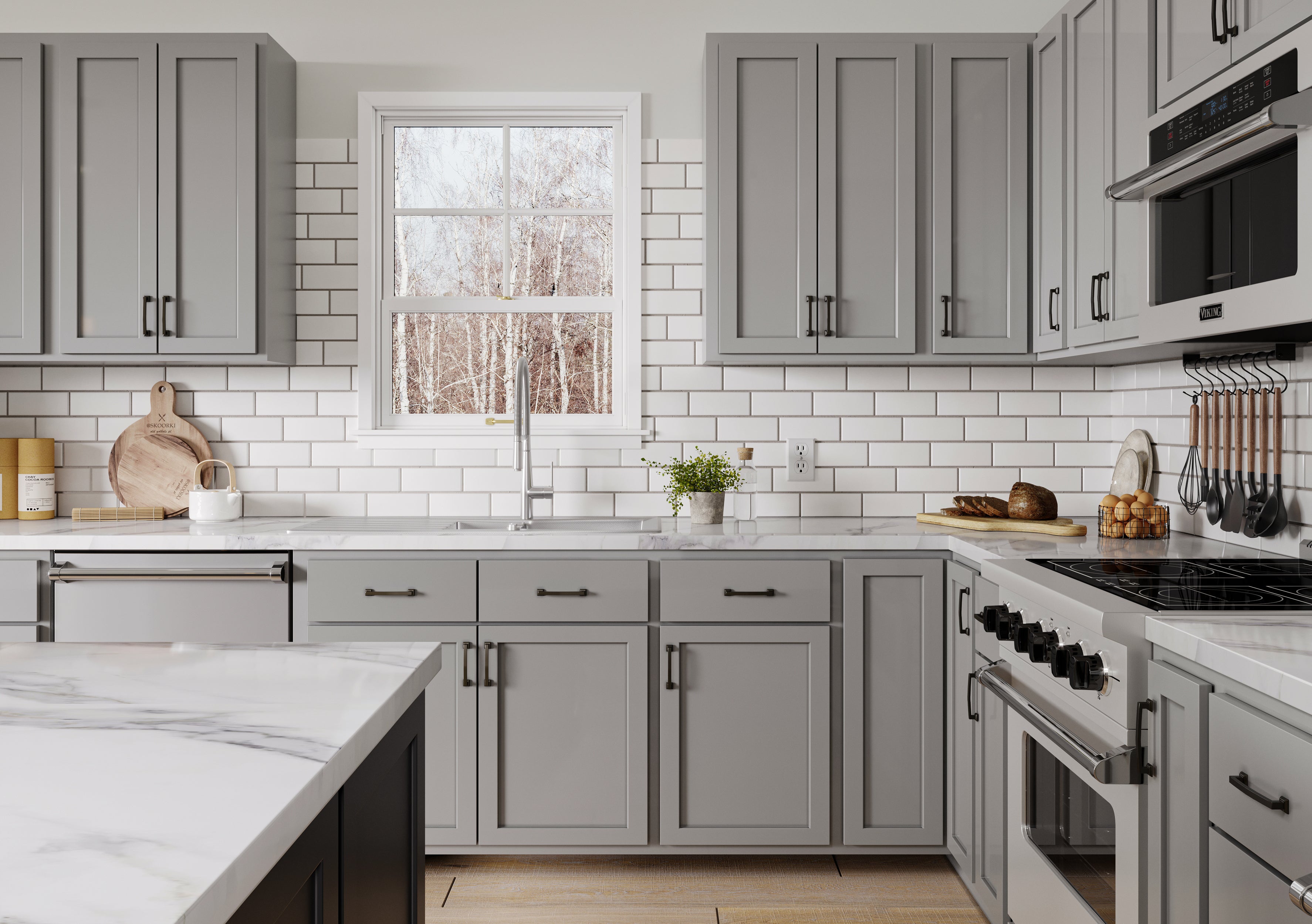 Coventry Grey Shaker Kitchen Cabinets - Coventry Grey Shaker Cabinets