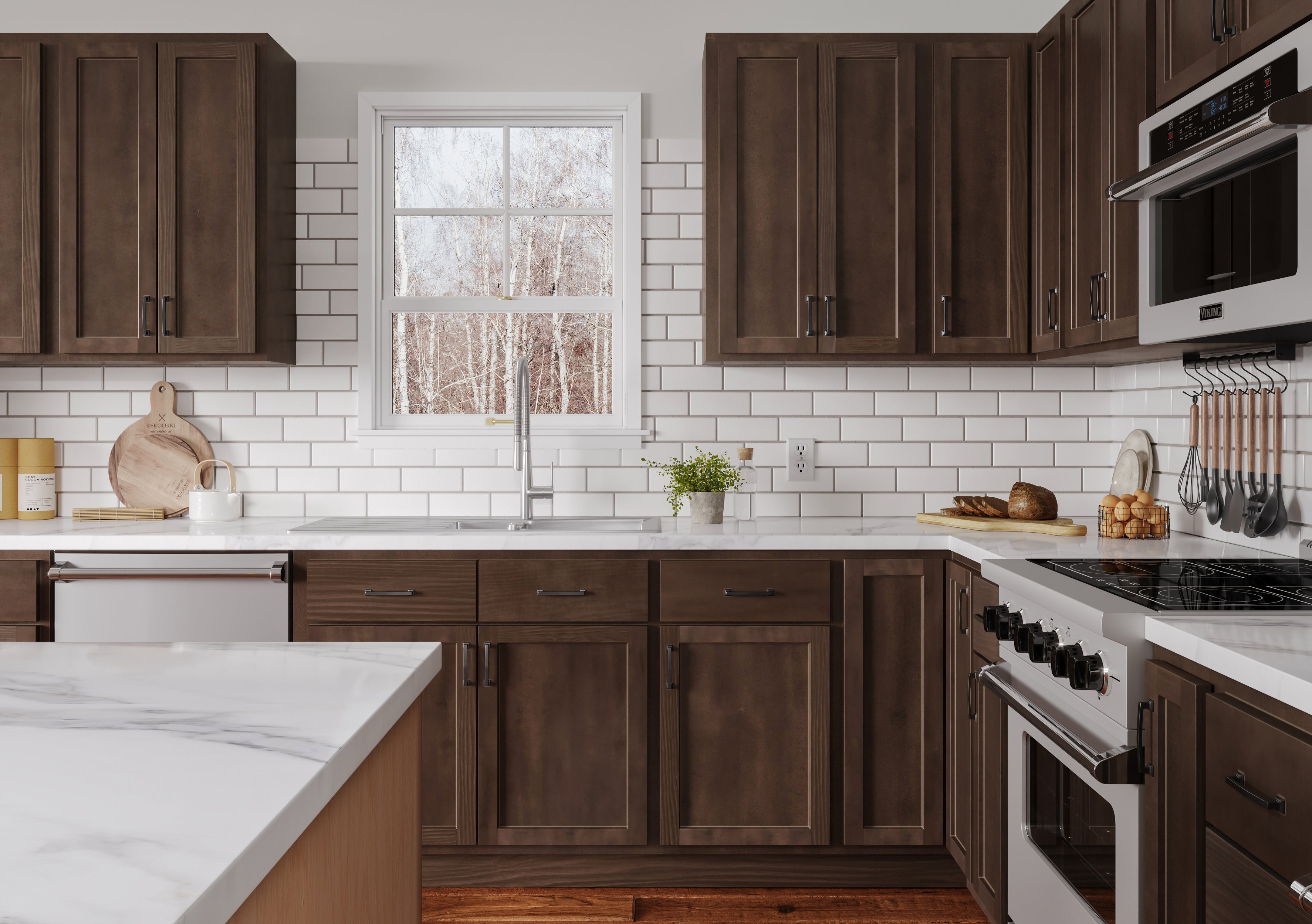 Dark Espresso Shaker Kitchen Cabinets - Dark Espresso Kitchen Cabinets