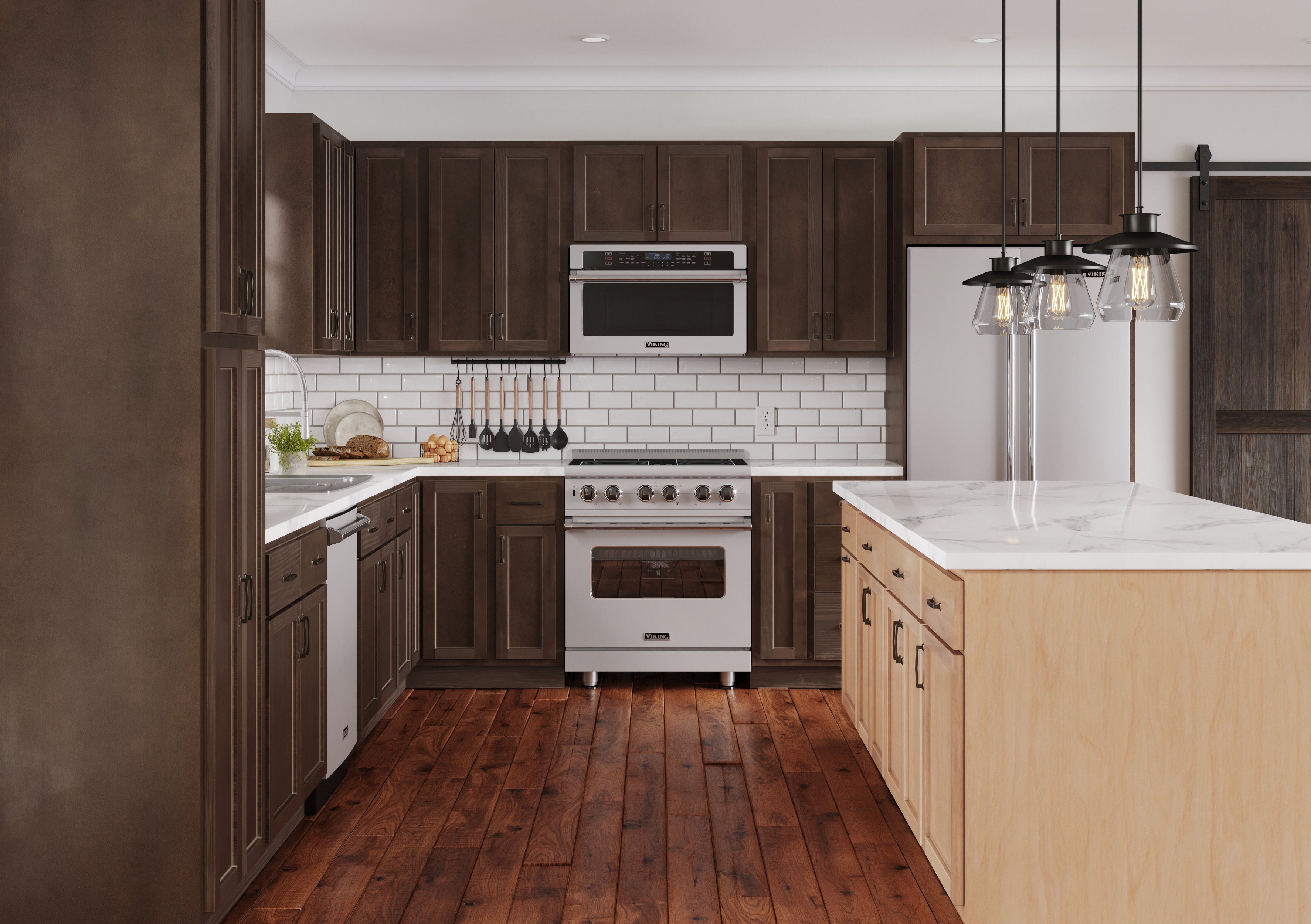 Dark Espresso Shaker Kitchen Cabinets - Dark Espresso Kitchen Cabinets