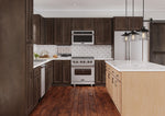 Dark Espresso Shaker Kitchen Cabinets - Dark Espresso Kitchen Cabinets