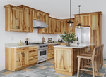 Knotty Hickory Shaker Kitchen Cabinets - Knotty Hickory Shaker Kitchen Cabinets