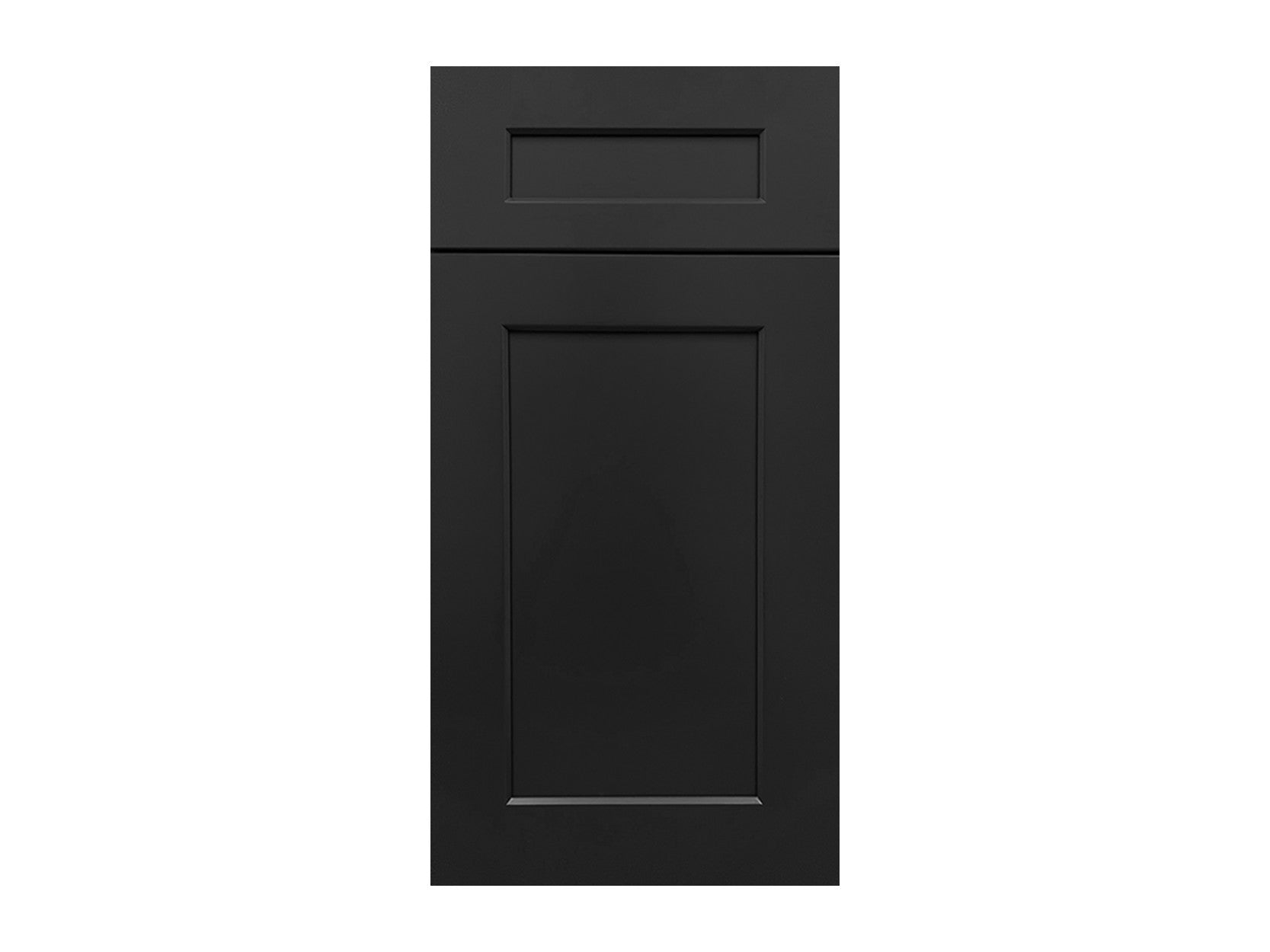 Midnight Black Shaker Kitchen Cabinets - Midnight Black Shaker Cabinets
