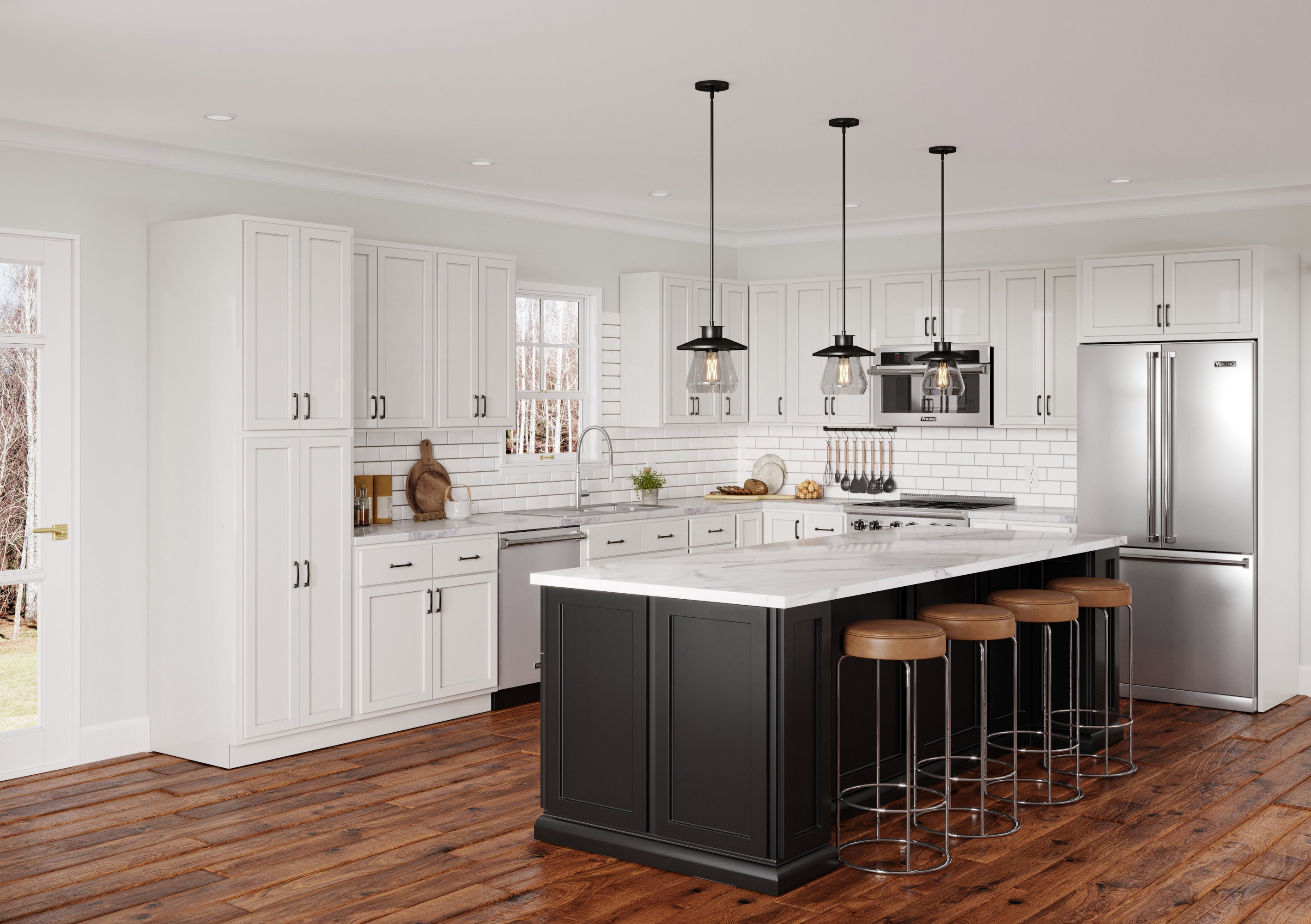 Oxford White Kitchen Cabinets - Oxford White Kitchen Cabinets