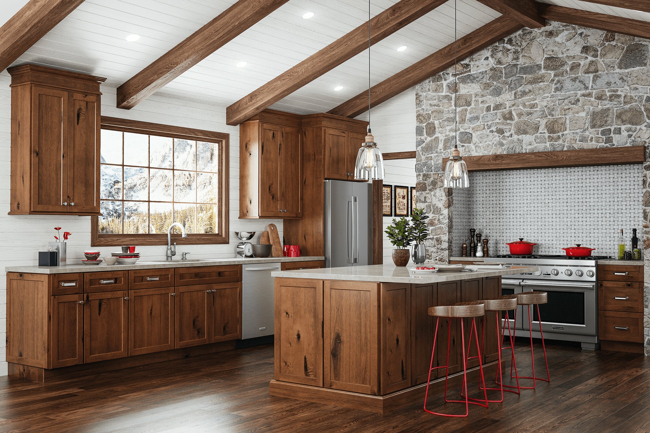 Rustic Shaker Kitchen Cabinets - Rustic Shaker Kitchen Cabinets