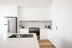 Palermo Gloss White Kitchen Cabinets Pre-Assembled - Palermo Gloss White Cabinets Pre-Assembled