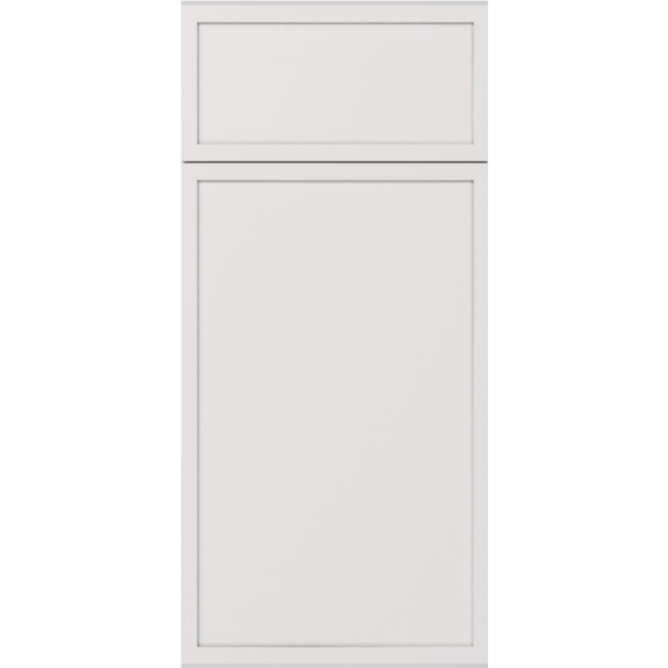 Slim Shaker White Dove Kitchen Cabinets Pre-Assembled - Slim Shaker White Dove Cabinets Pre-Assembled