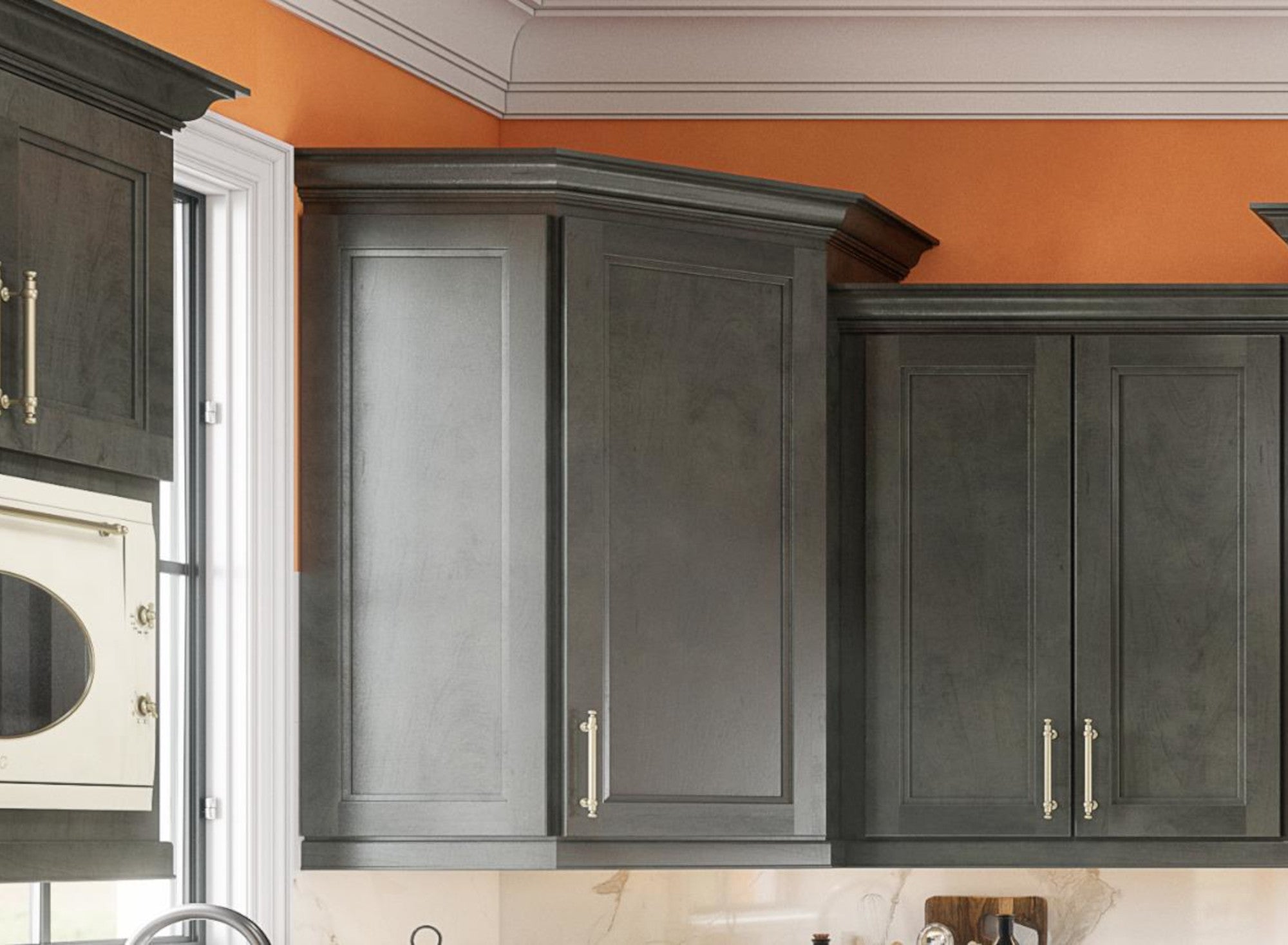 Smoky Grey Kitchen Cabinets Pre-Assembled - Smoky Grey Cabinets Pre-Assembled