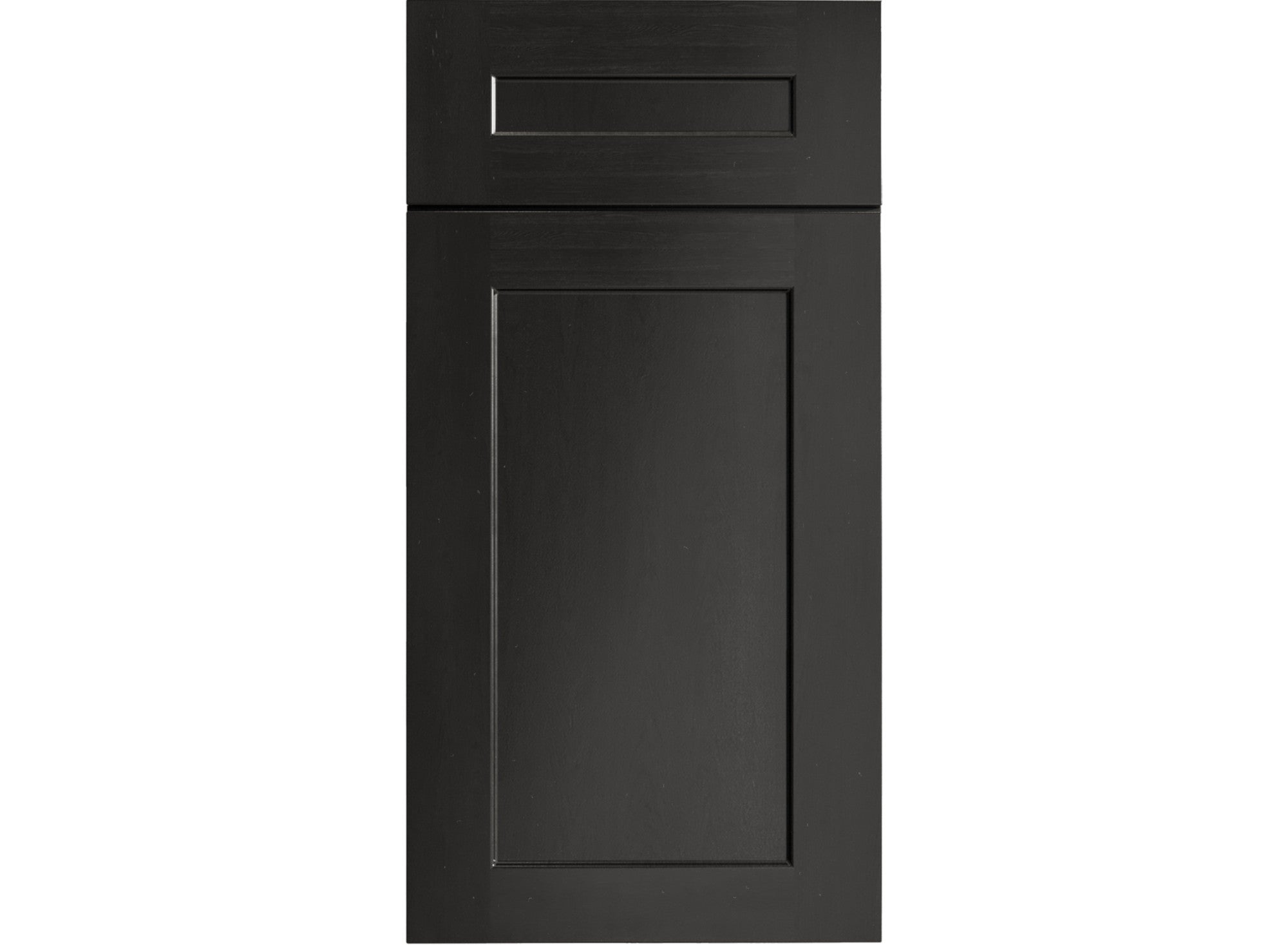 True Black Shaker Kitchen Cabinets - True Black Shaker Kitchen Cabinets