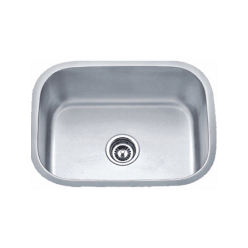 24" Single Undermount Stainless Steel Kitchen Sink 23-1/2â€ x 17-3/4â€ x 9â€