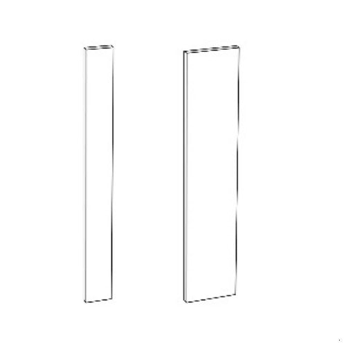 Walnut Slab 3" W x 96" H Wall Filler