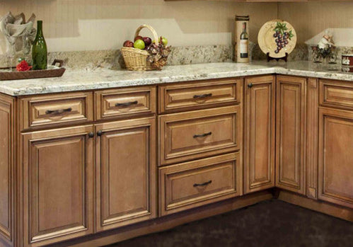 English Toffee Country Kitchen Cabinets