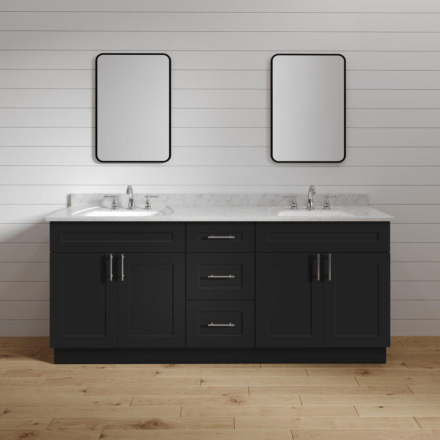 Shaker Black Vanities