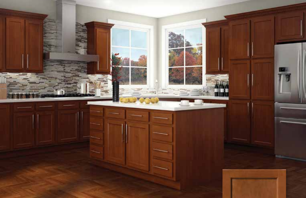Glenwood Shaker PreAssembled Tagged "Double Door Wall