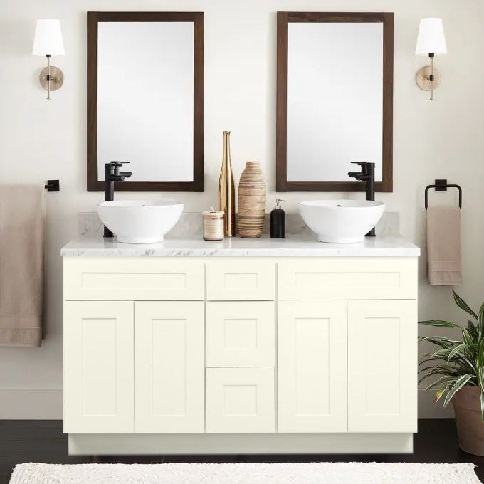 Shaker Antique White Vanities