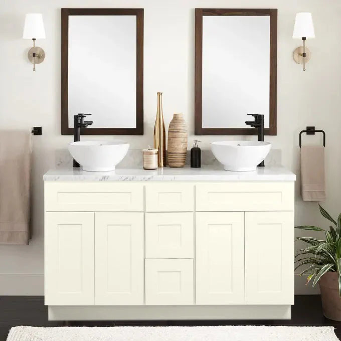 Shaker Antique White Vanities Pre-Assembled – Tagged