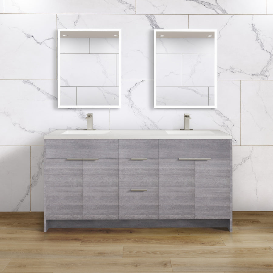 Torino Grey Wood Vanities