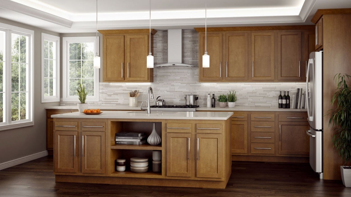 Highland Shaker RTA Kitchen Cabinets