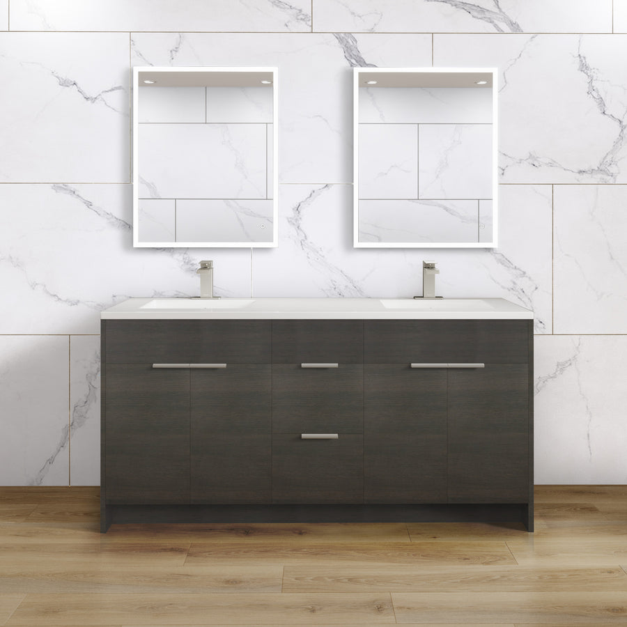 Torino Dark Wood Vanities