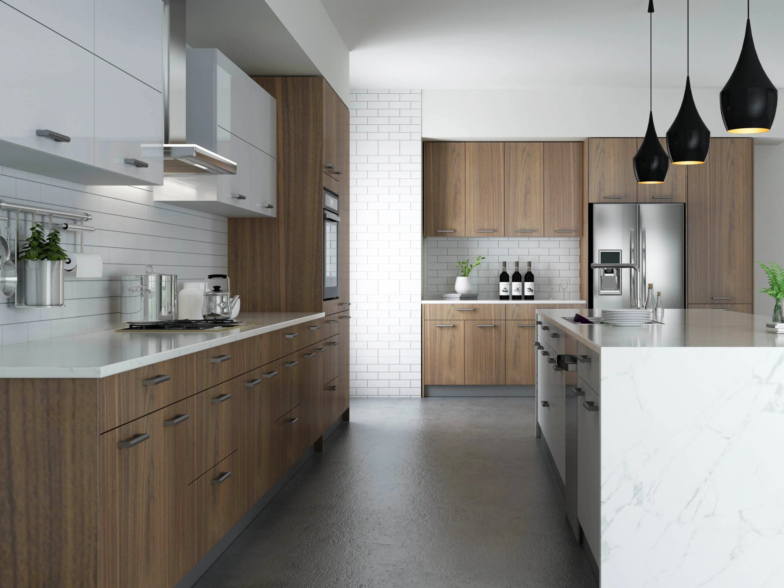 Slab Kitchen Cabinets Slab Kitchen Cabinet Doors | Made To Measure