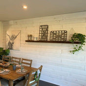 3x5 Reclaimed Barn Wood Fireplace Mantels