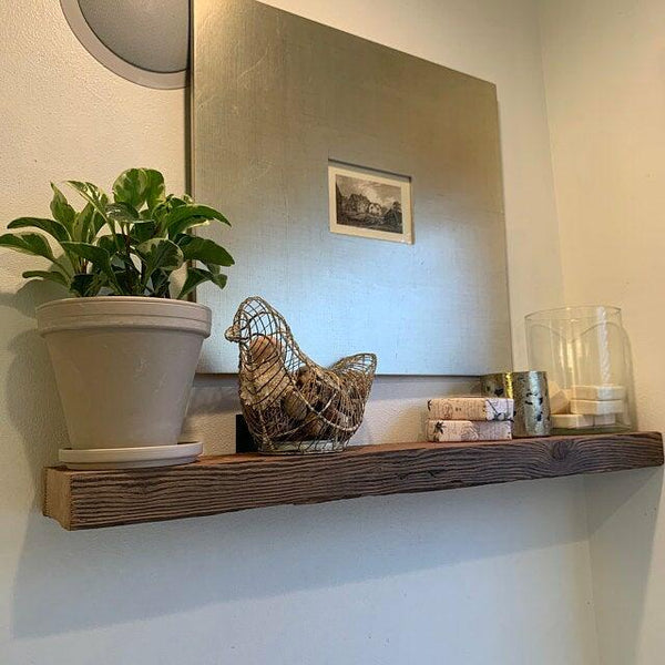 3x5 Reclaimed Barn Wood Fireplace Mantels