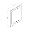 Rigby Mist 23-1/2"W X 29"H Base Decorative End Panel