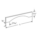 Sterling 72" Arched Valance