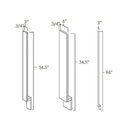 White Shaker 3" Base Filler