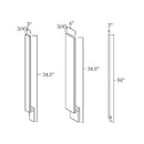 White Shaker 3" Base Filler