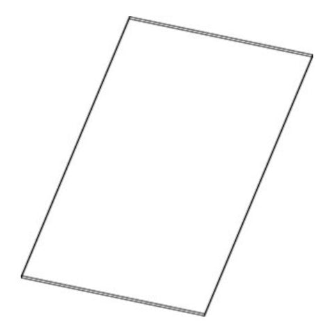Toffee Shaker Skin Panel 36"X 96" X 1/4"