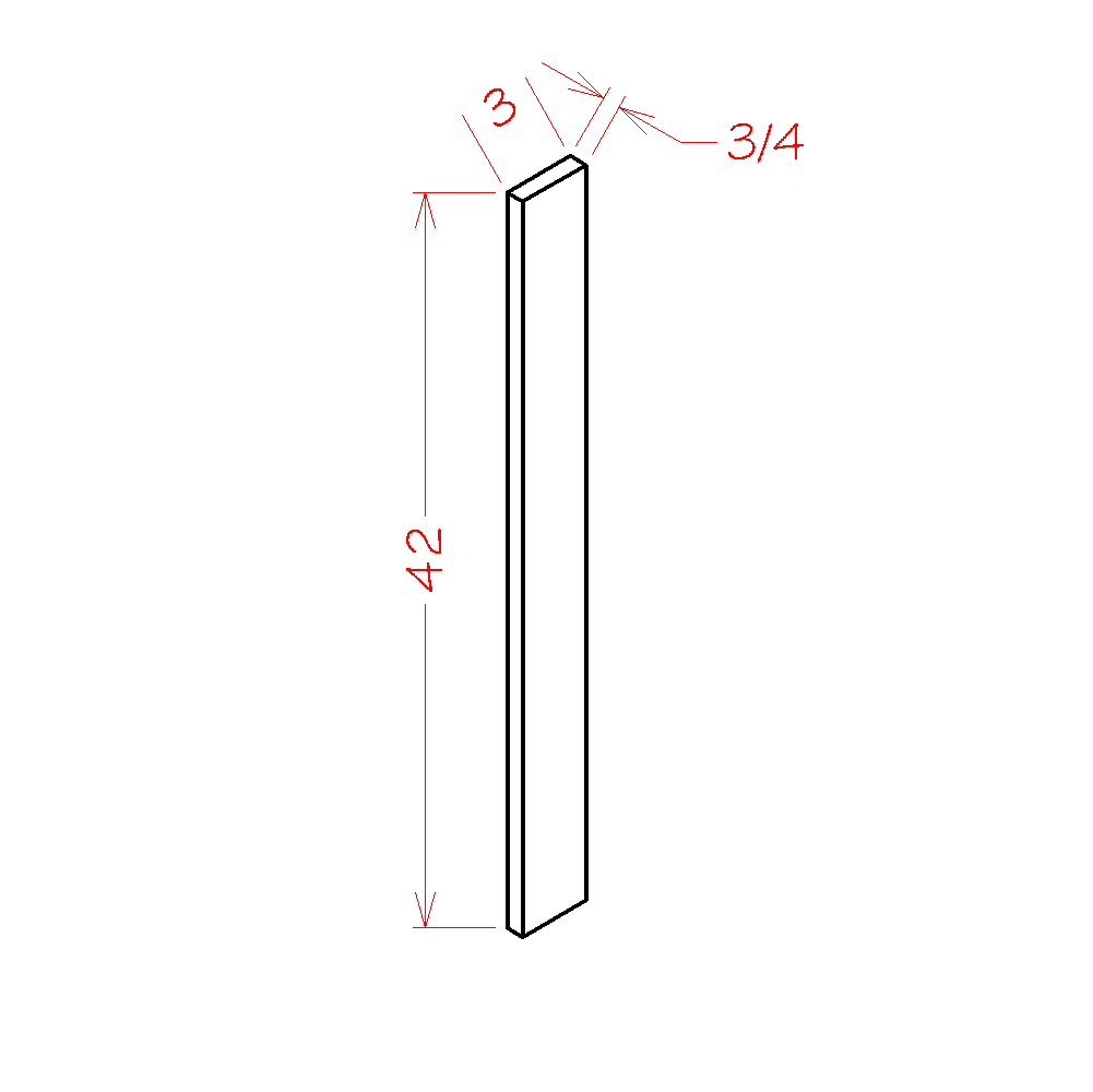 Belmont Cashmere 3"W Filler