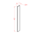 Belmont Almond 3"W Filler