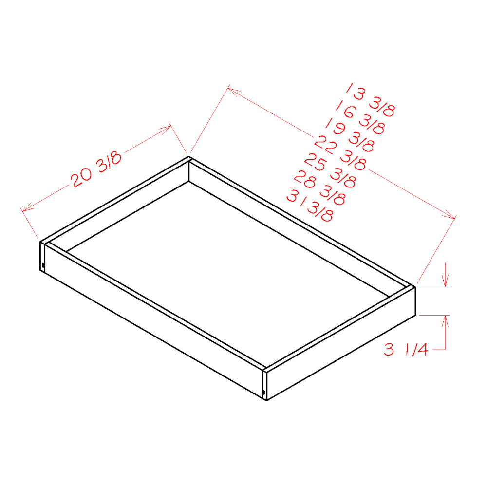 18" Rollout Tray