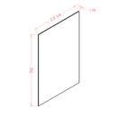 Oak Tall Skin Panel - 23-1/4"W x 96"H x 1/4"D
