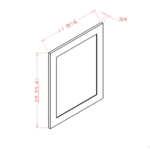 Shaker Ivy 11-1/2"W X 11"H Wall Decorative Door Panel