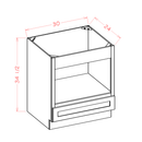 Shaker Essence Oak Base Cabinet - 30"W x 34-1/2"H x 24"D -1DR Pre-Assembled