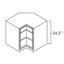 West Point Grey 36" Corner Three Drawer Base