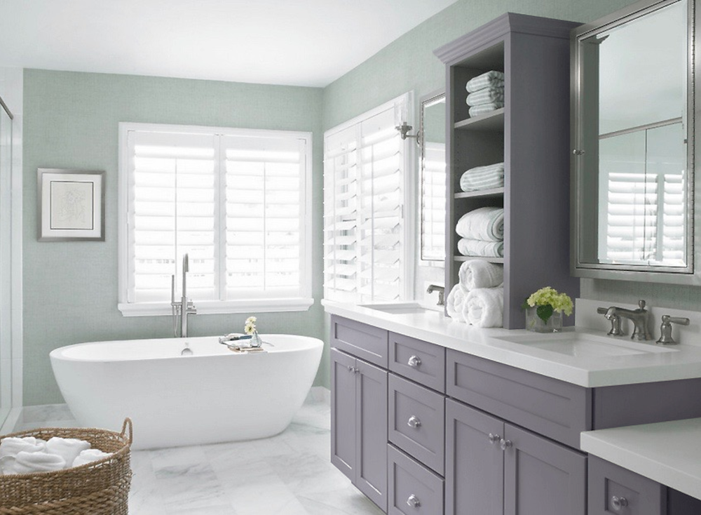 Coastal Grey Shaker Bathroom Vanities