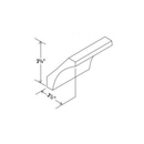 Shaker Aberdeen Green Cove Crown Moulding - 96"W x 3 5/8"H x 2 1/2"D