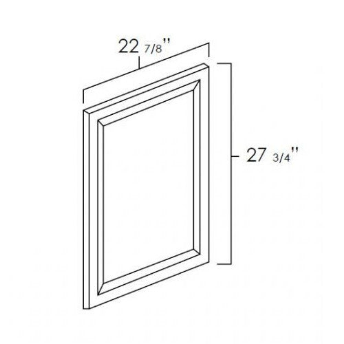 Platinum Shaker 24" x 30" Decorative Panel