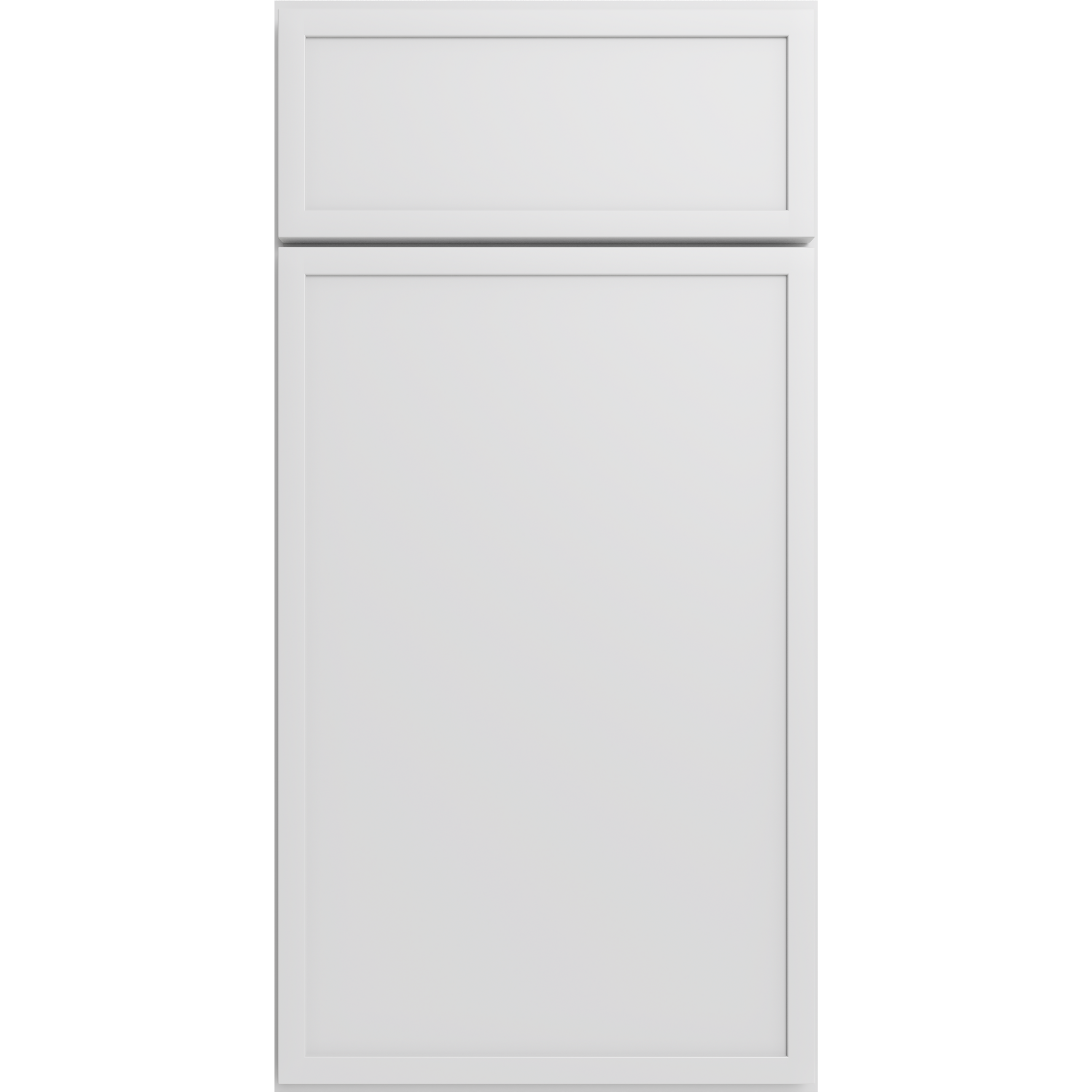 Slim Shaker White Kitchen Cabinets - Slim Shaker White Cabinets