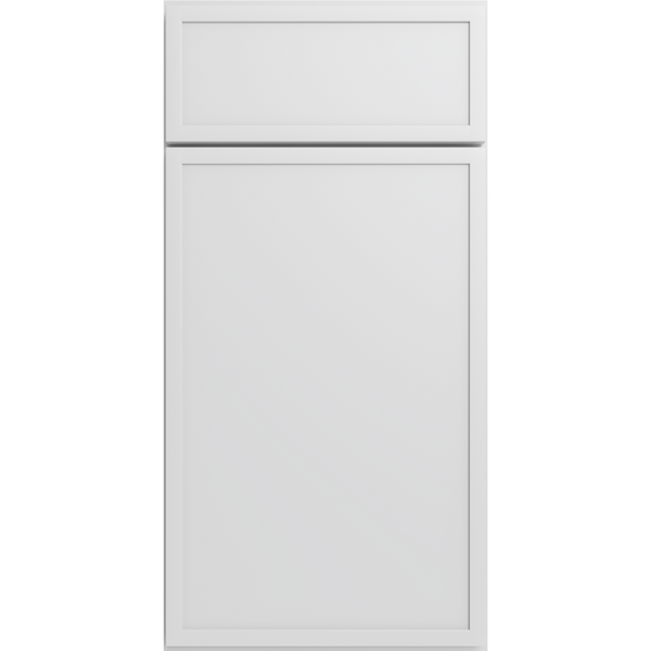 Slim Shaker White Sample Door